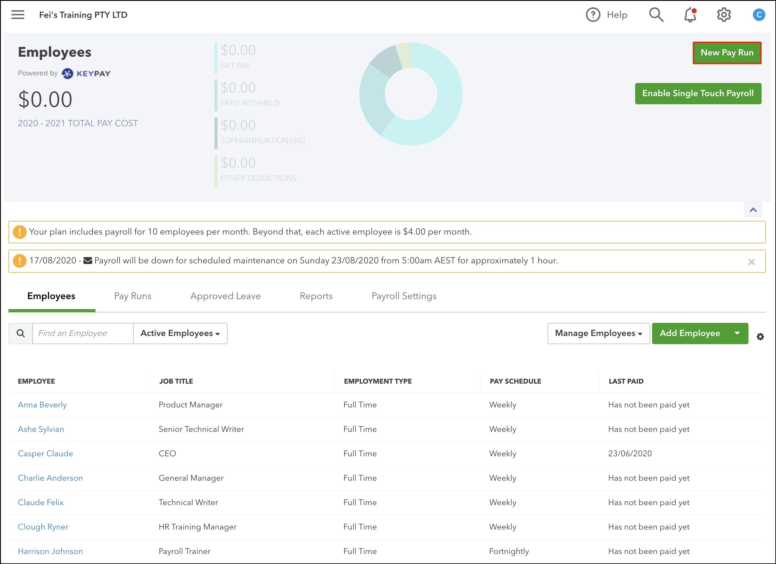 QuickBooks guide: Terminating an employee – Employment Hero HelpCentre (AU)