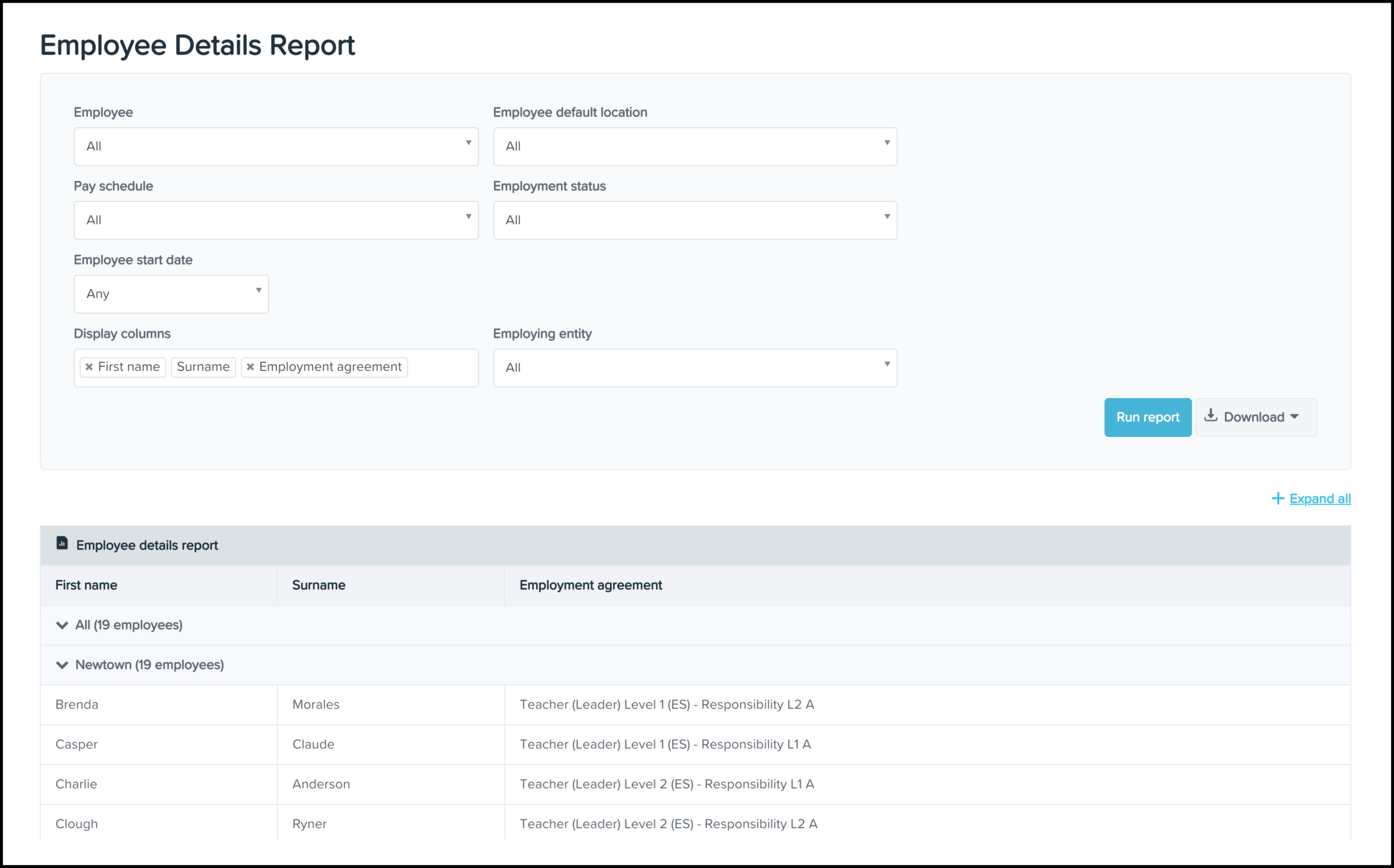 payroll-platform-building-an-assigned-employee-agreement-report